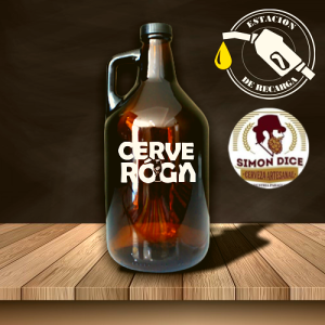 CERVEROGA Cerveza Artesanal Simon Dice Growler